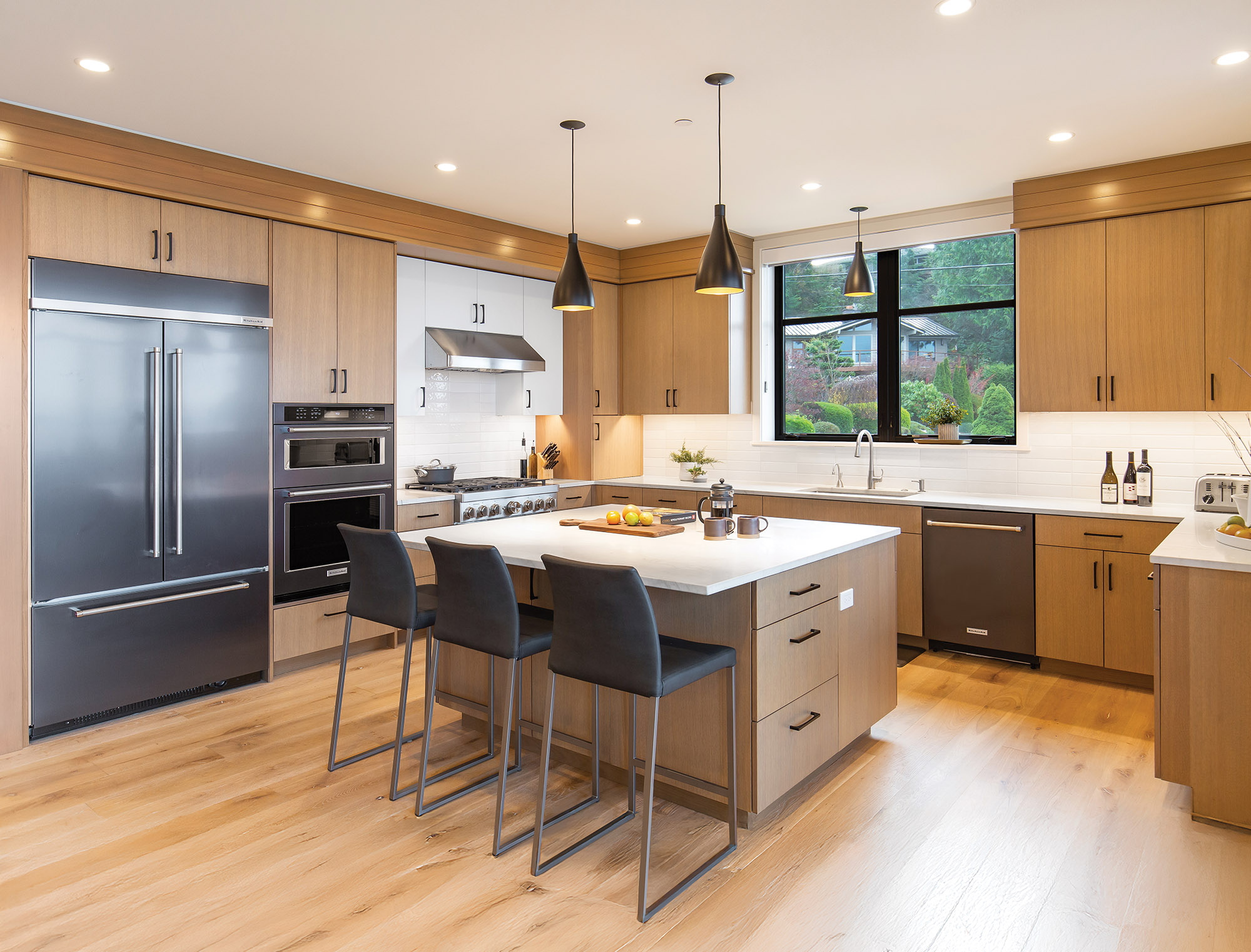 Contemporary Kitchen Remodel by Huntwood Custom Cabinets — Project 5 project photo